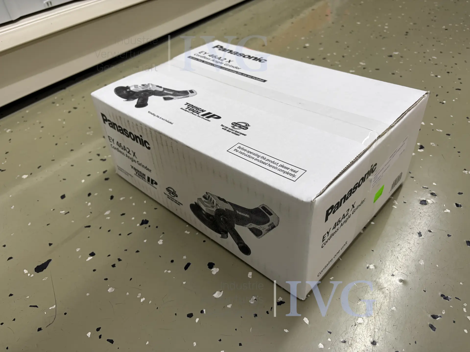 Akku-Winkelschleifer PANASONIC EY 46A2 X – foto 3 – kavel bij IVG, Bielefeld