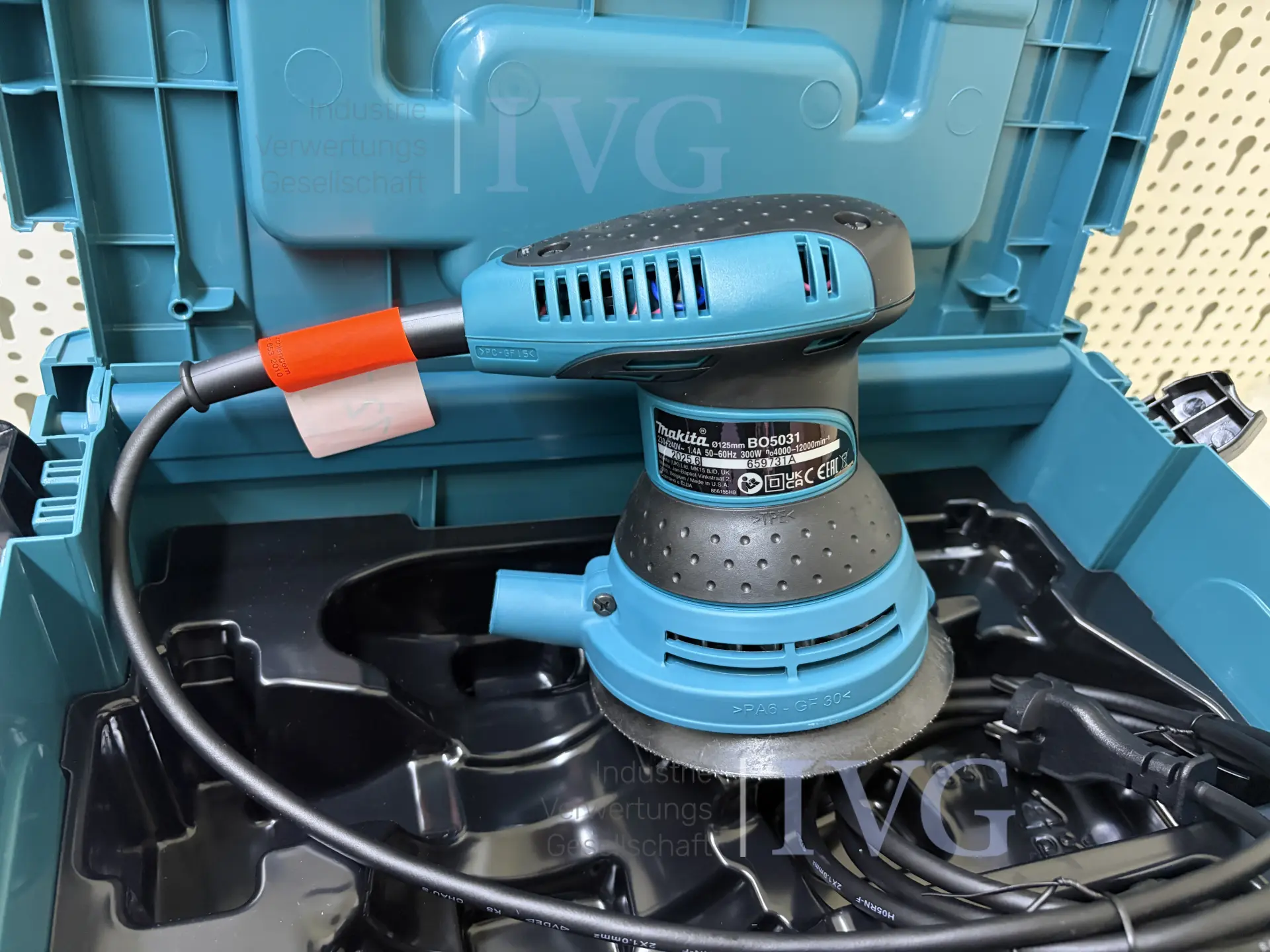 Exzenterschleifer MAKITA BO5031J – foto 7 – kavel bij IVG, Bielefeld