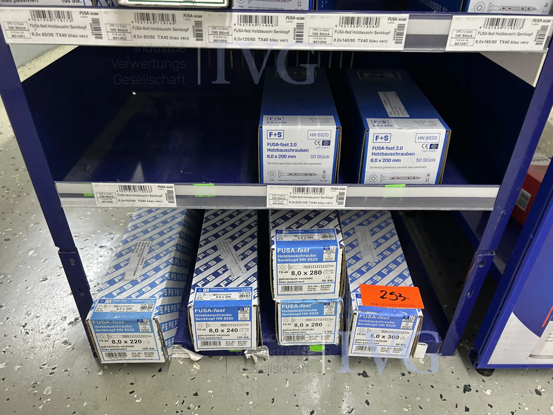 Warenbestand FUCHS + SANDERS – foto 9 – kavel bij IVG, Bielefeld
