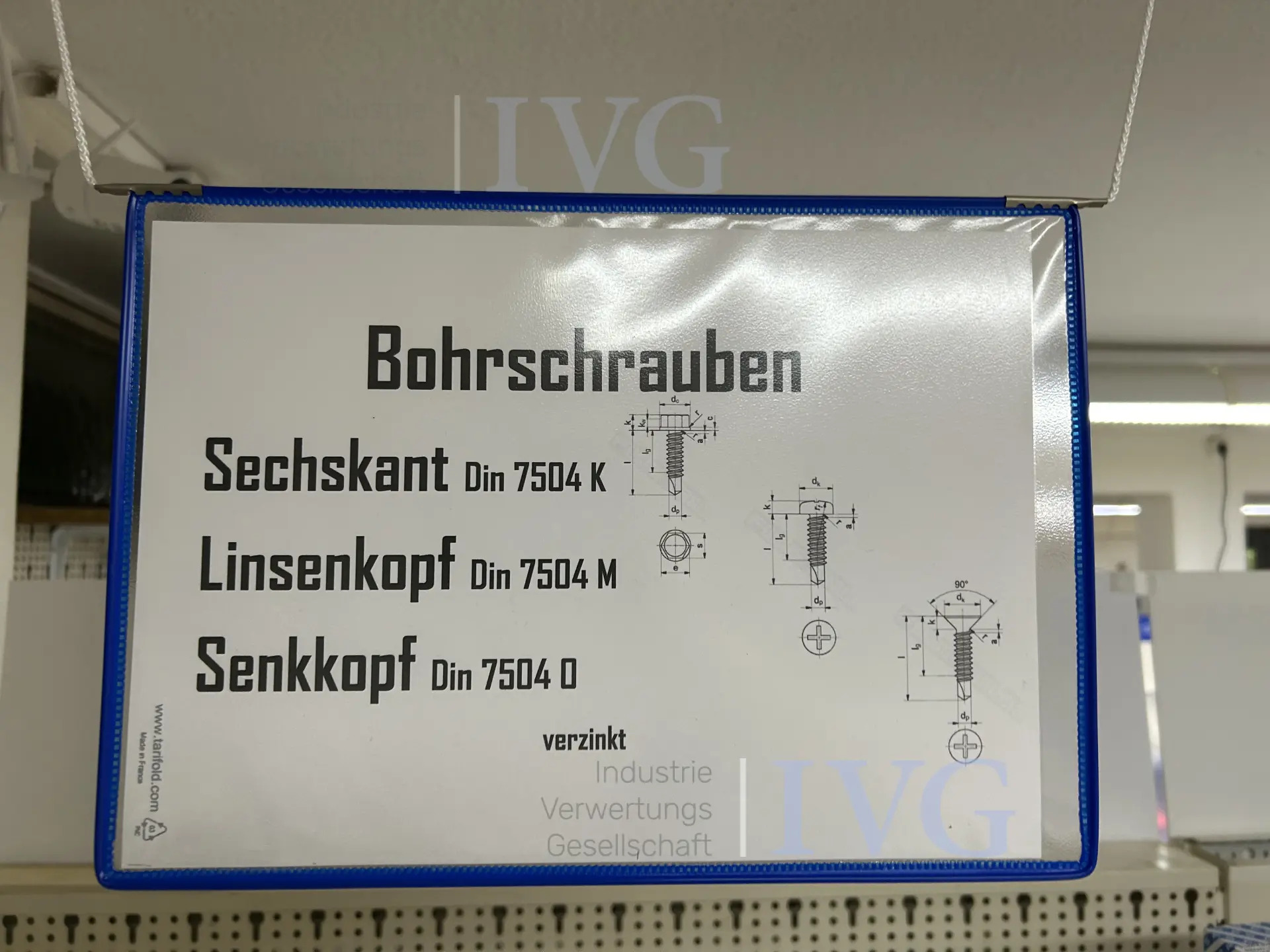 umfangreicher Bestand Schrauben / Muttern FUCHS + SANDERS – foto 5 – kavel bij IVG, Bielefeld