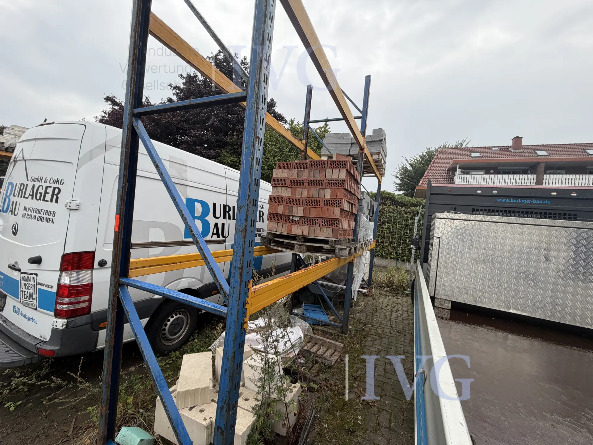 Schwerlastregal – foto 7 – kavel bij IVG, Twistringen