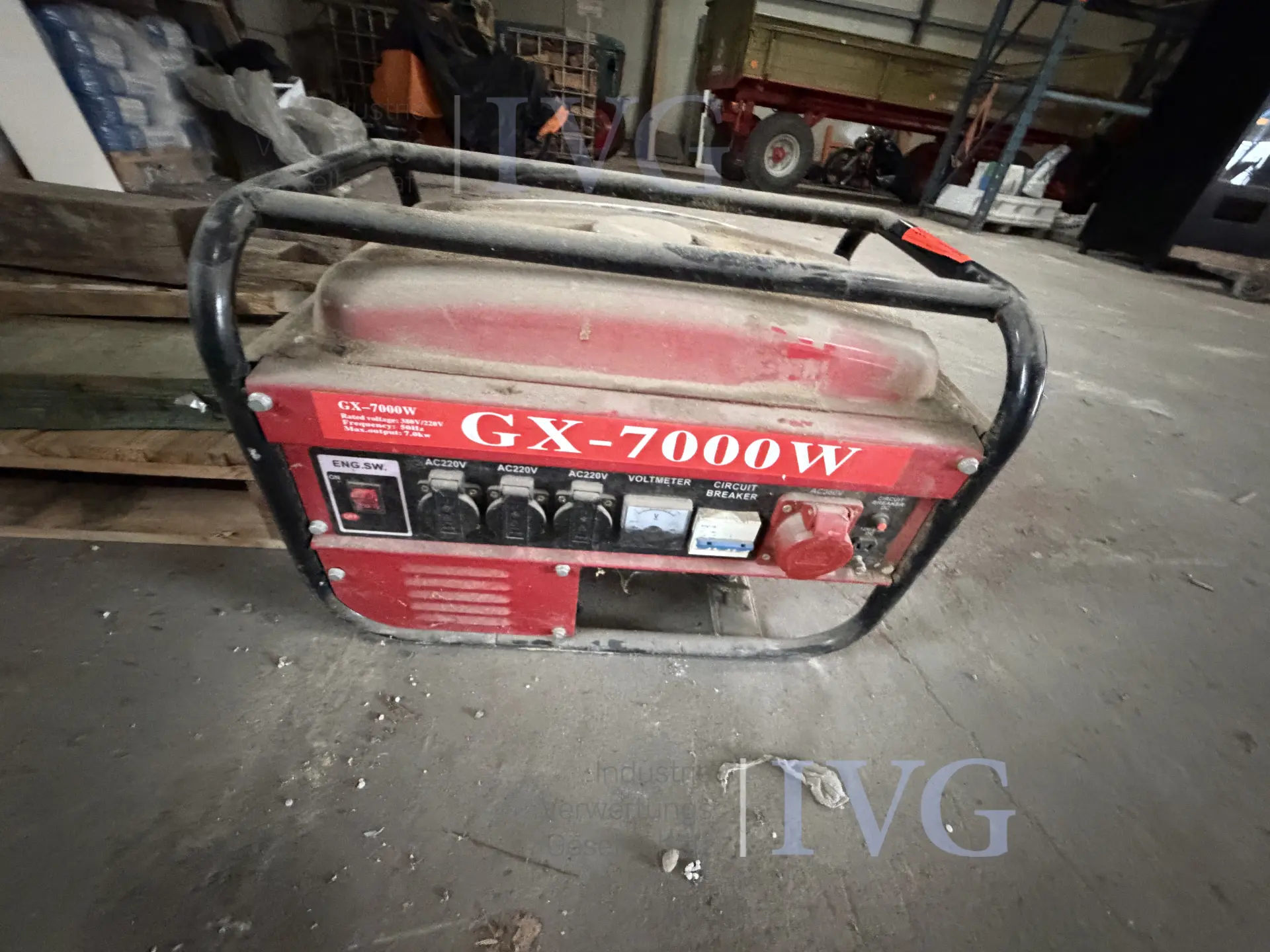 Notstromaggregat GX-7000W – foto 3 – kavel bij IVG, Twistringen