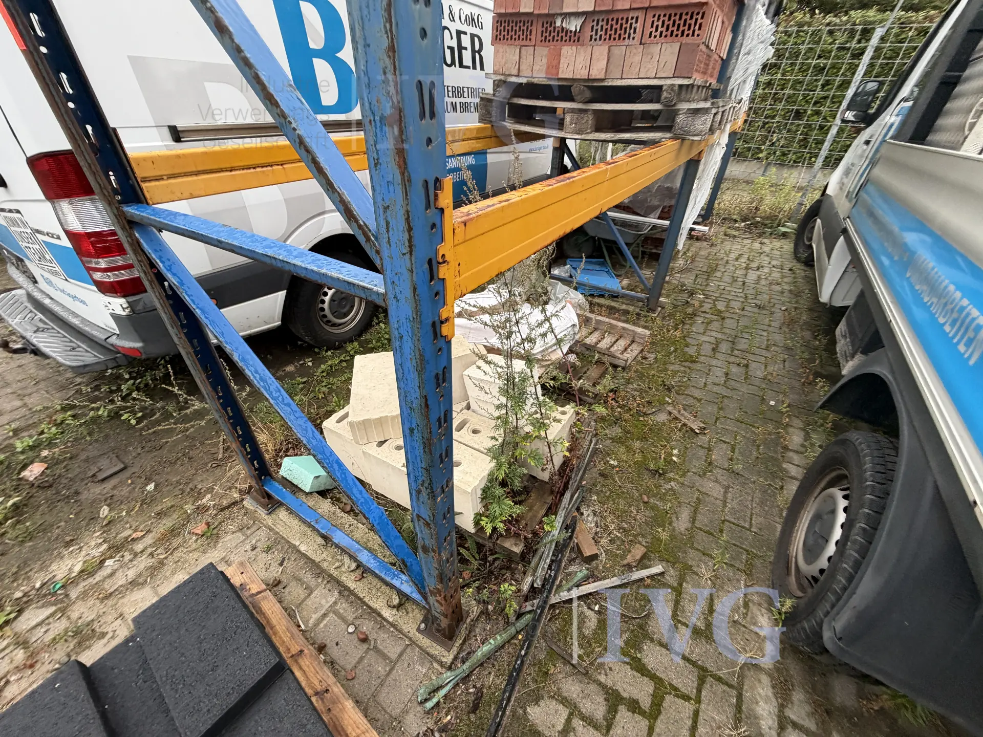 Schwerlastregal – foto 8 – kavel bij IVG, Twistringen