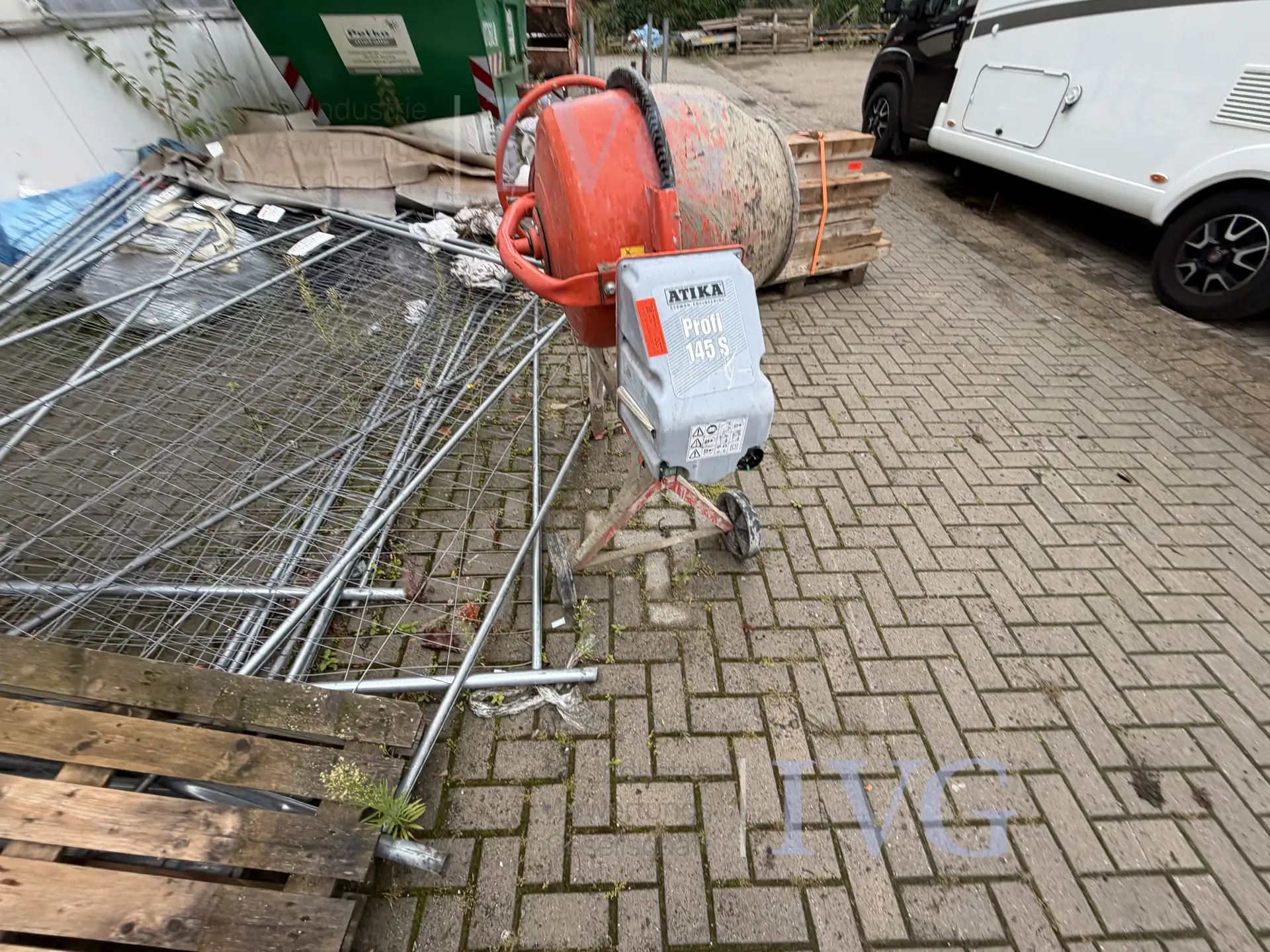 Betonmischer ATIKA Profi 145 S – foto 8 – kavel bij IVG, Twistringen