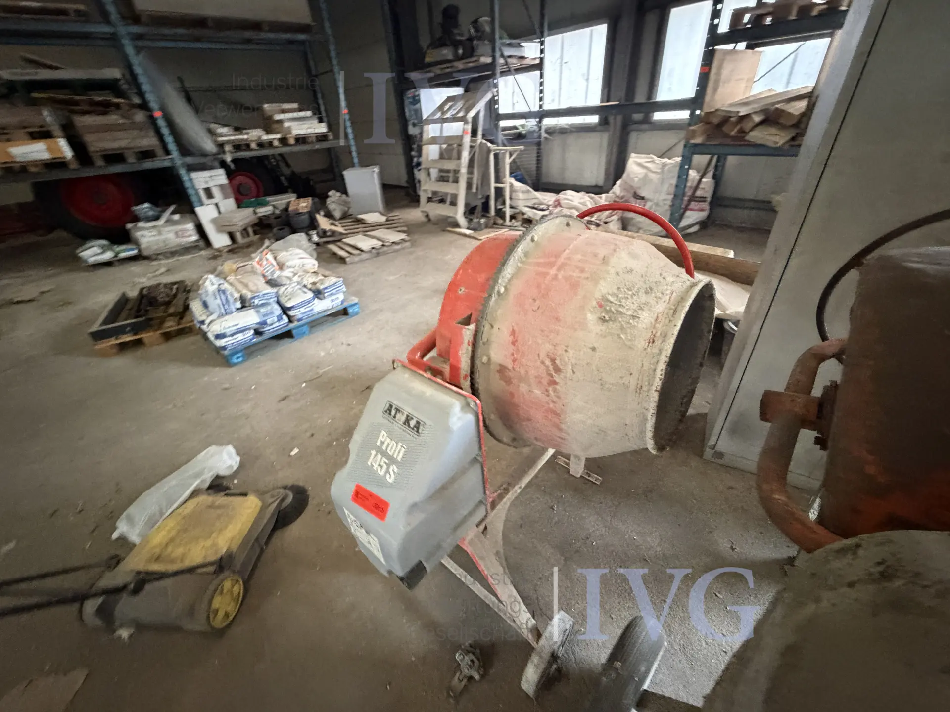 Betonmischer ATIKA Profi 145 S – foto 8 – kavel bij IVG, Twistringen