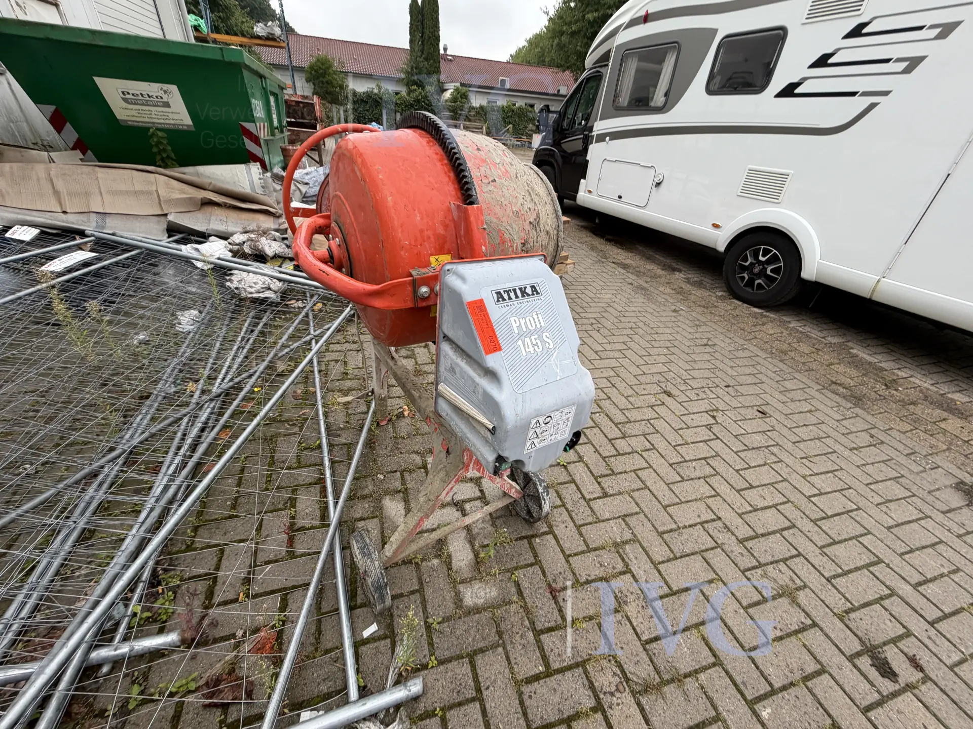 Betonmischer ATIKA Profi 145 S – foto 6 – kavel bij IVG, Twistringen