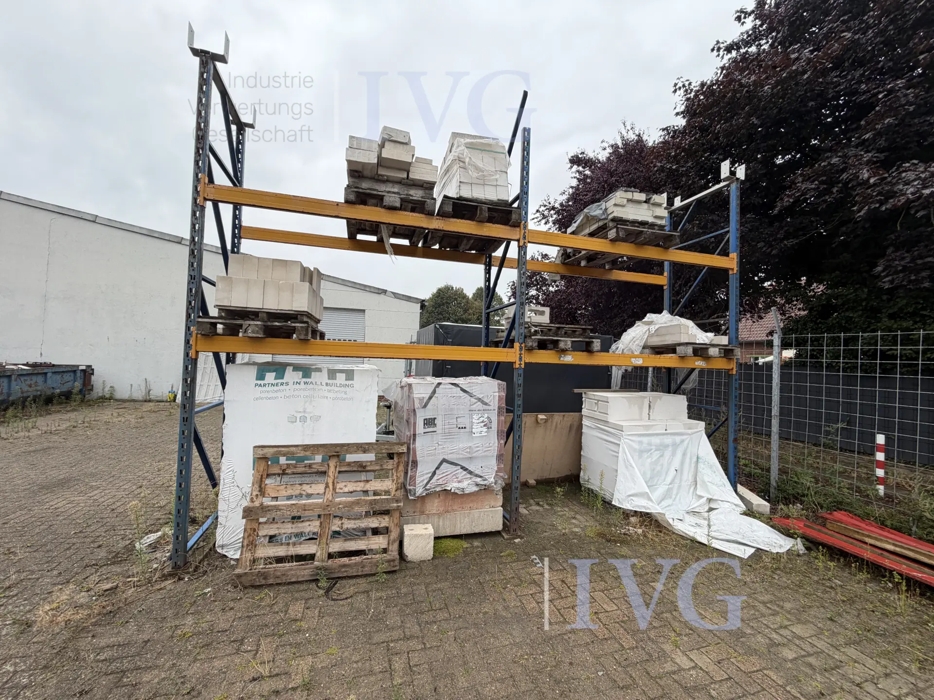 Schwerlastregal – foto 3 – kavel bij IVG, Twistringen