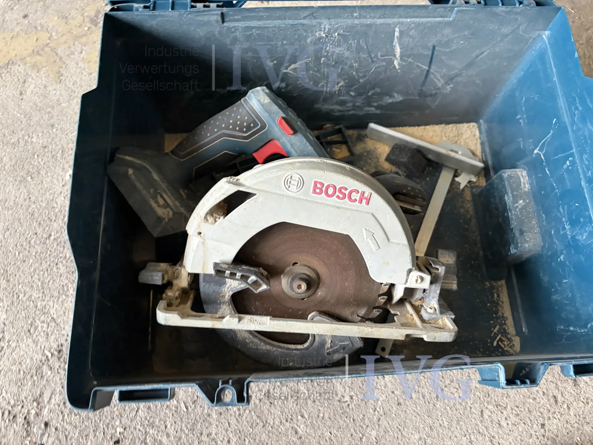 Akku-Kreissäge BOSCH GKS18V-57G – foto 7 – kavel bij IVG, Twistringen