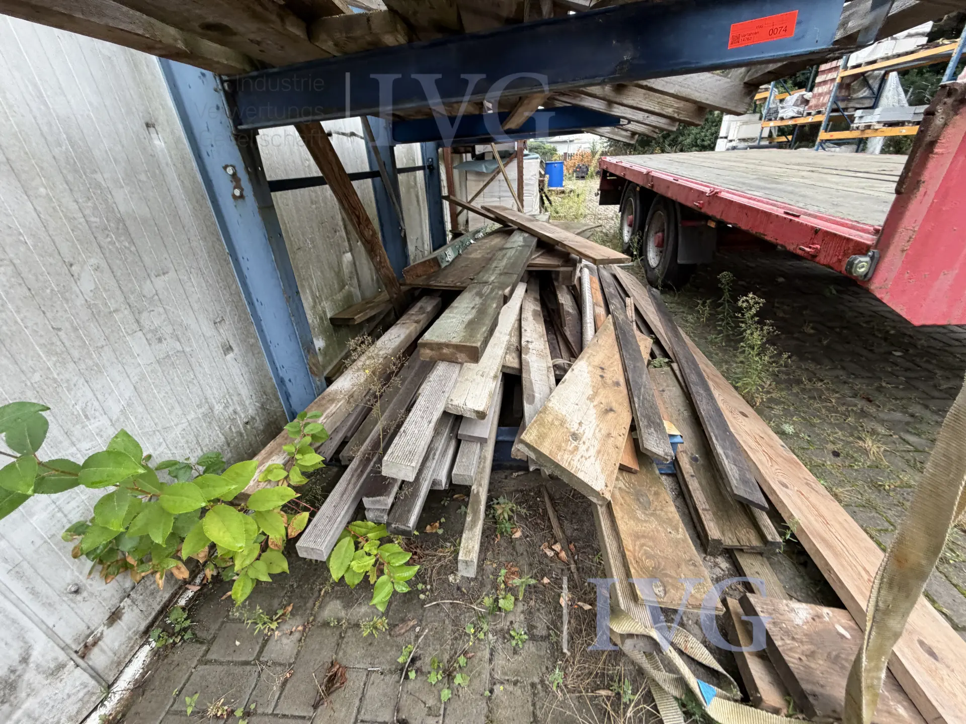 Kragarmregal (blau) – foto 3 – kavel bij IVG, Twistringen