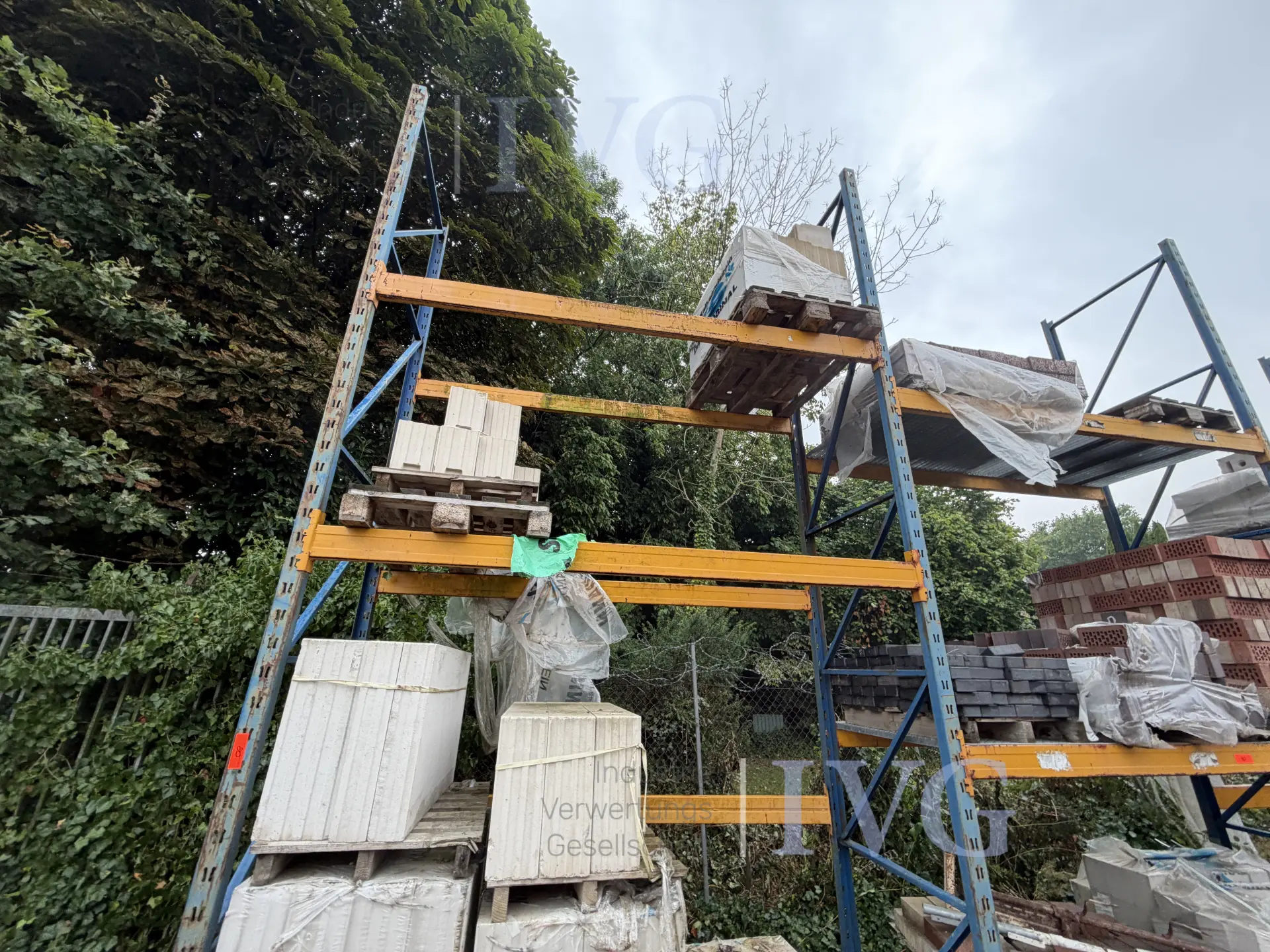 Schwerlastregal – foto 3 – kavel bij IVG, Twistringen