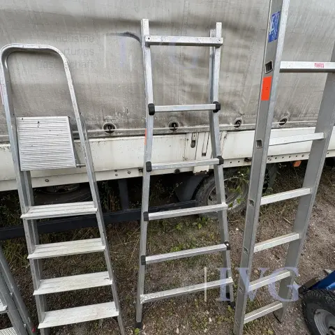 Alu-Anlegeleiter