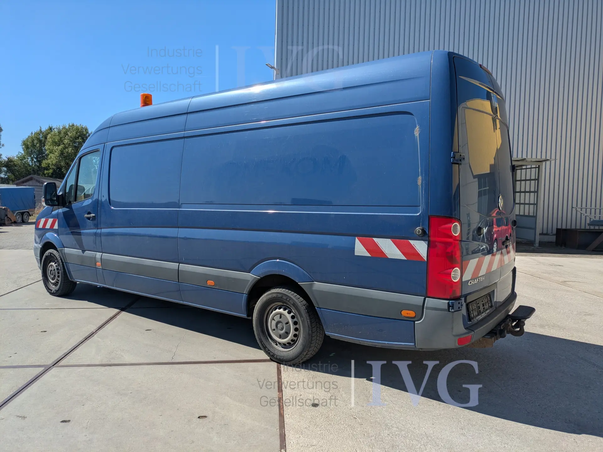 VW Crafter mit Regalsystem VW Crafter 2.0 – foto 3 – kavel bij IVG, Kalkar
