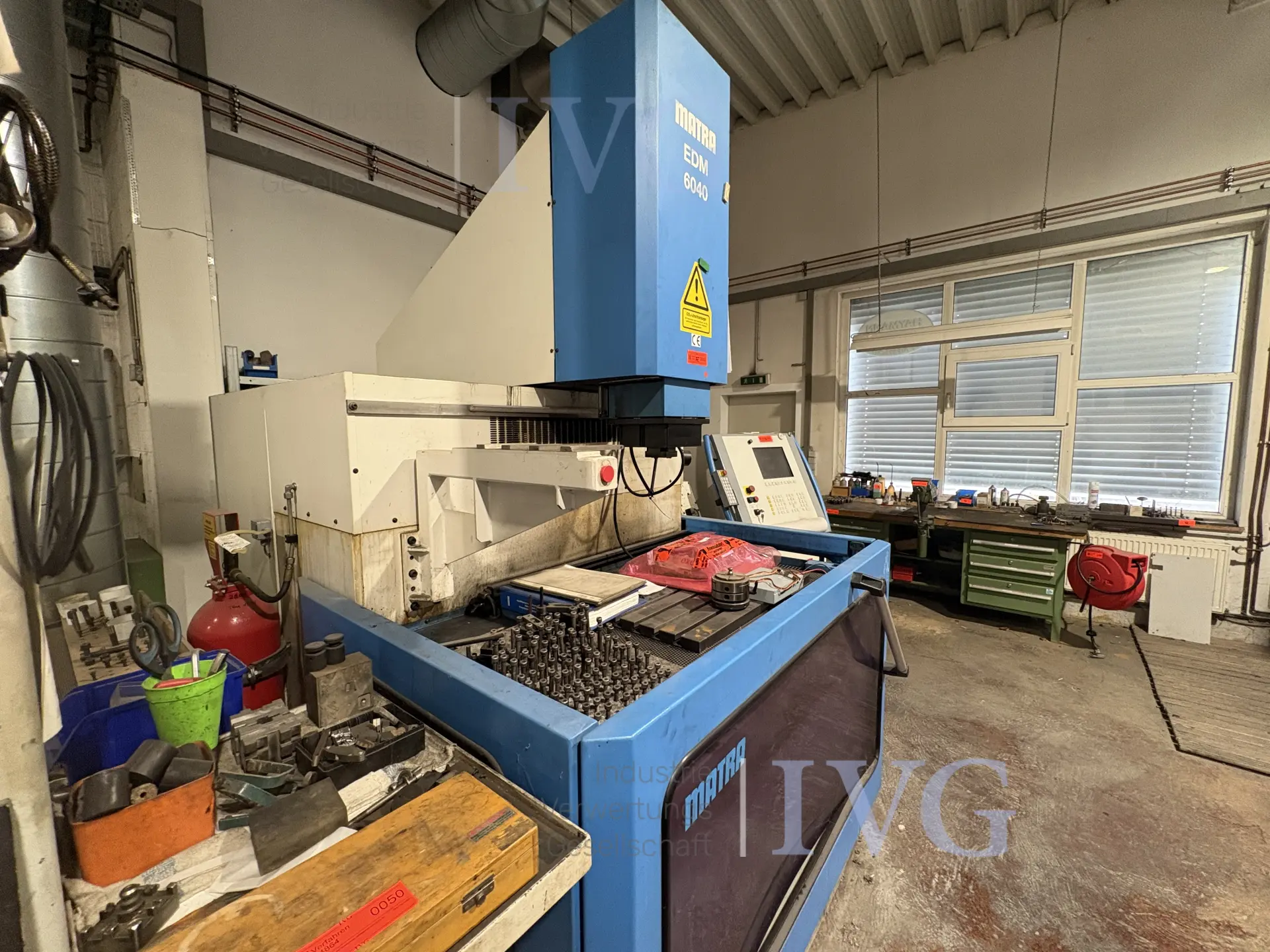 Senkerodiermaschine MATRA EDM6040 – foto 2 – kavel bij IVG, Halle