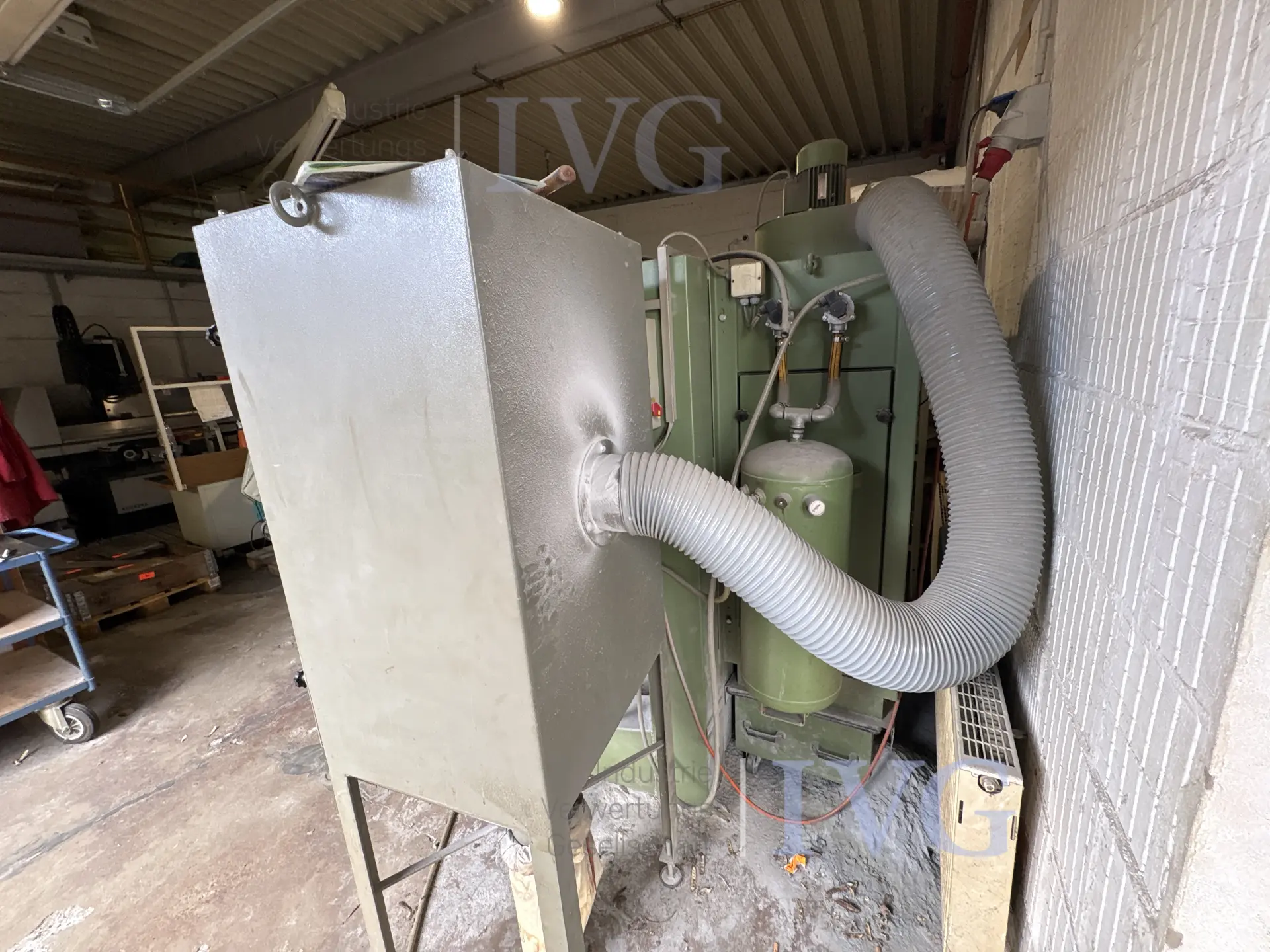 Sandstrahlkabine GLÄSNER Minimatic – foto 4 – kavel bij IVG, Halle