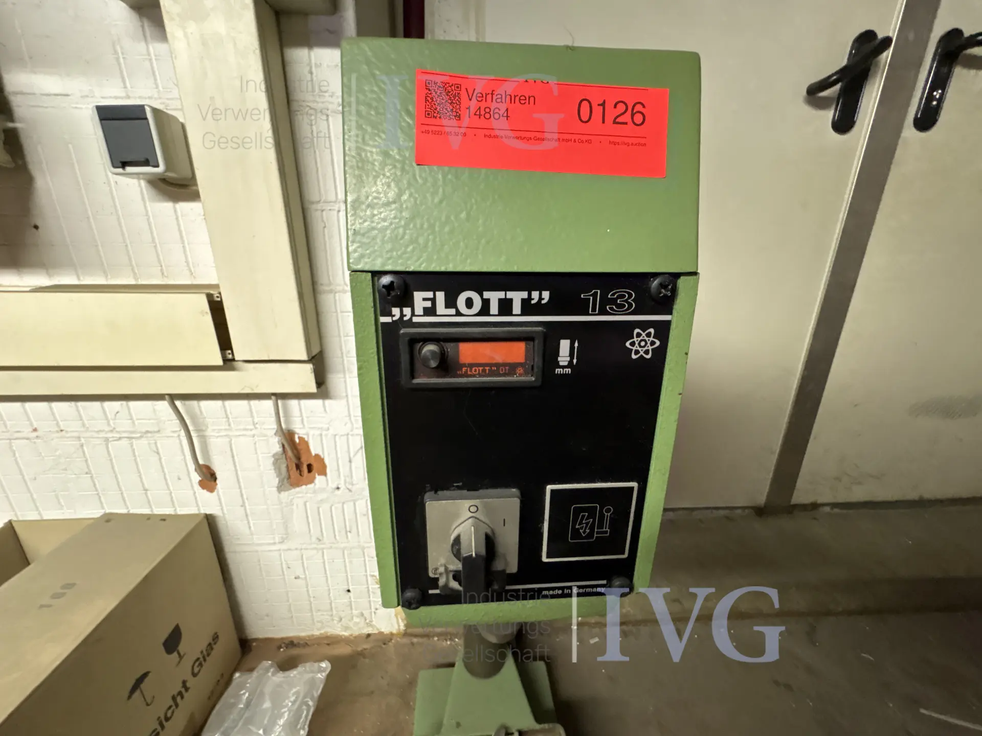 Tischbohrmaschine FLOTT 13 – foto 3 – kavel bij IVG, Halle