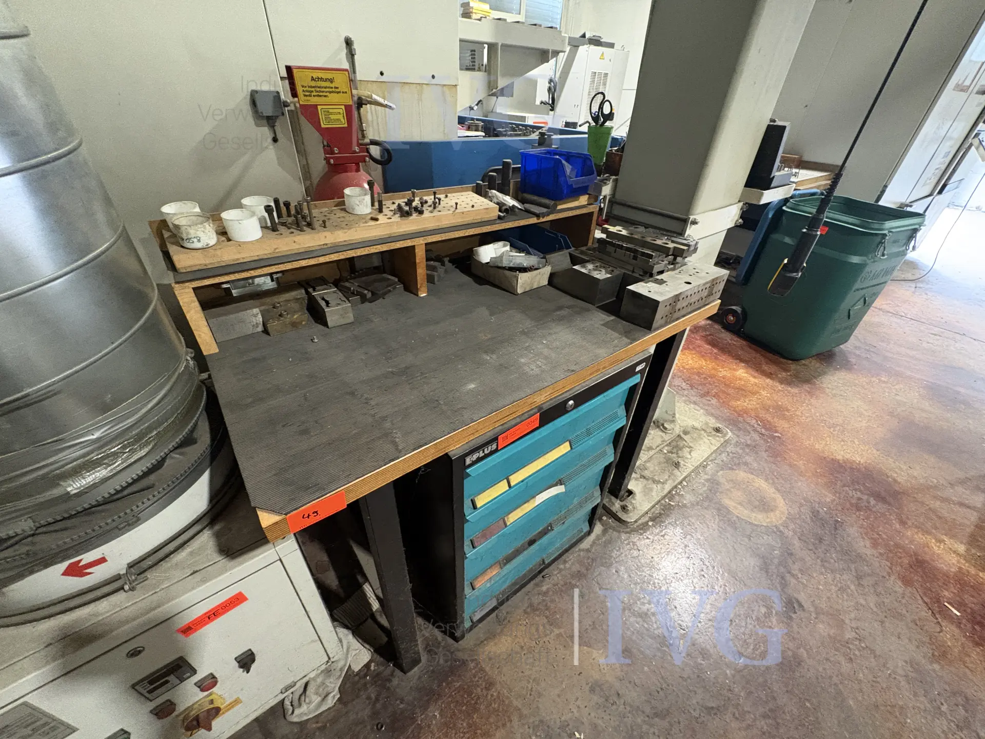 Werkbank – foto 2 – kavel bij IVG, Halle