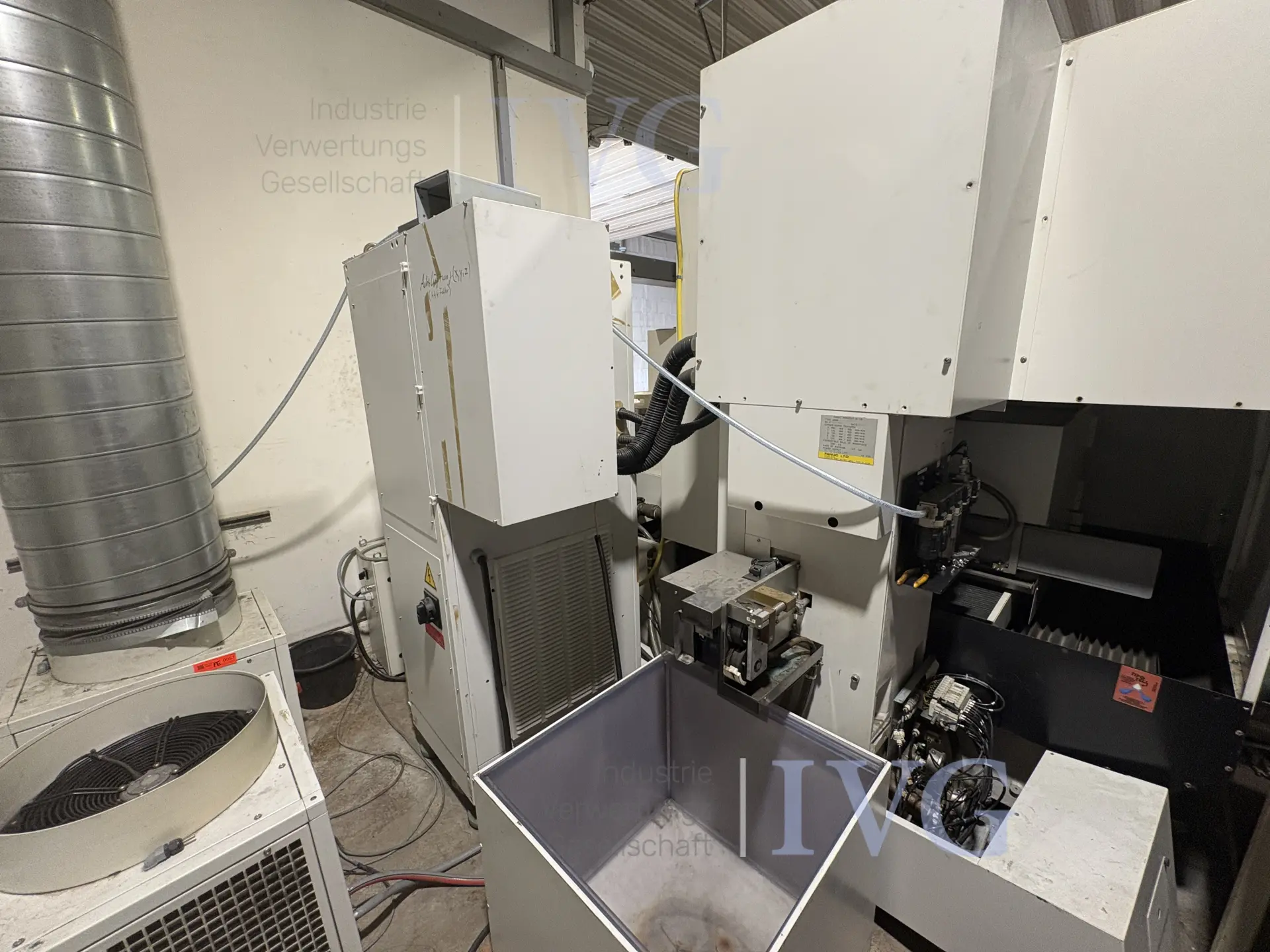 Drahterodiermaschine FANUC Robocut Alpha-1IB A04B-0314-B001#E5 – foto 7 – kavel bij IVG, Halle