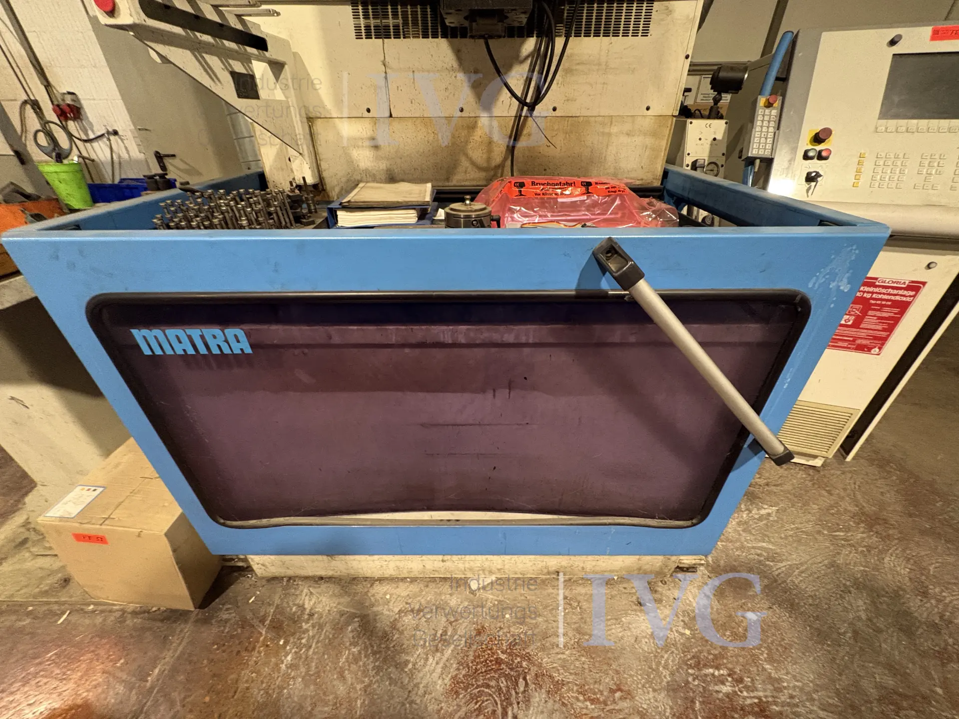 Senkerodiermaschine MATRA EDM6040 – foto 3 – kavel bij IVG, Halle