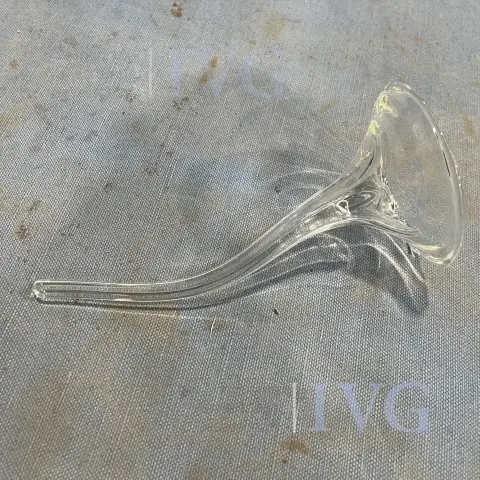 Zestaw szklanych wazonów dekoracyjnych