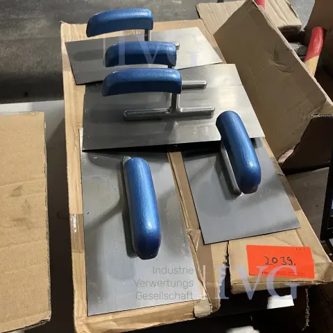 Lot of masonry trowels