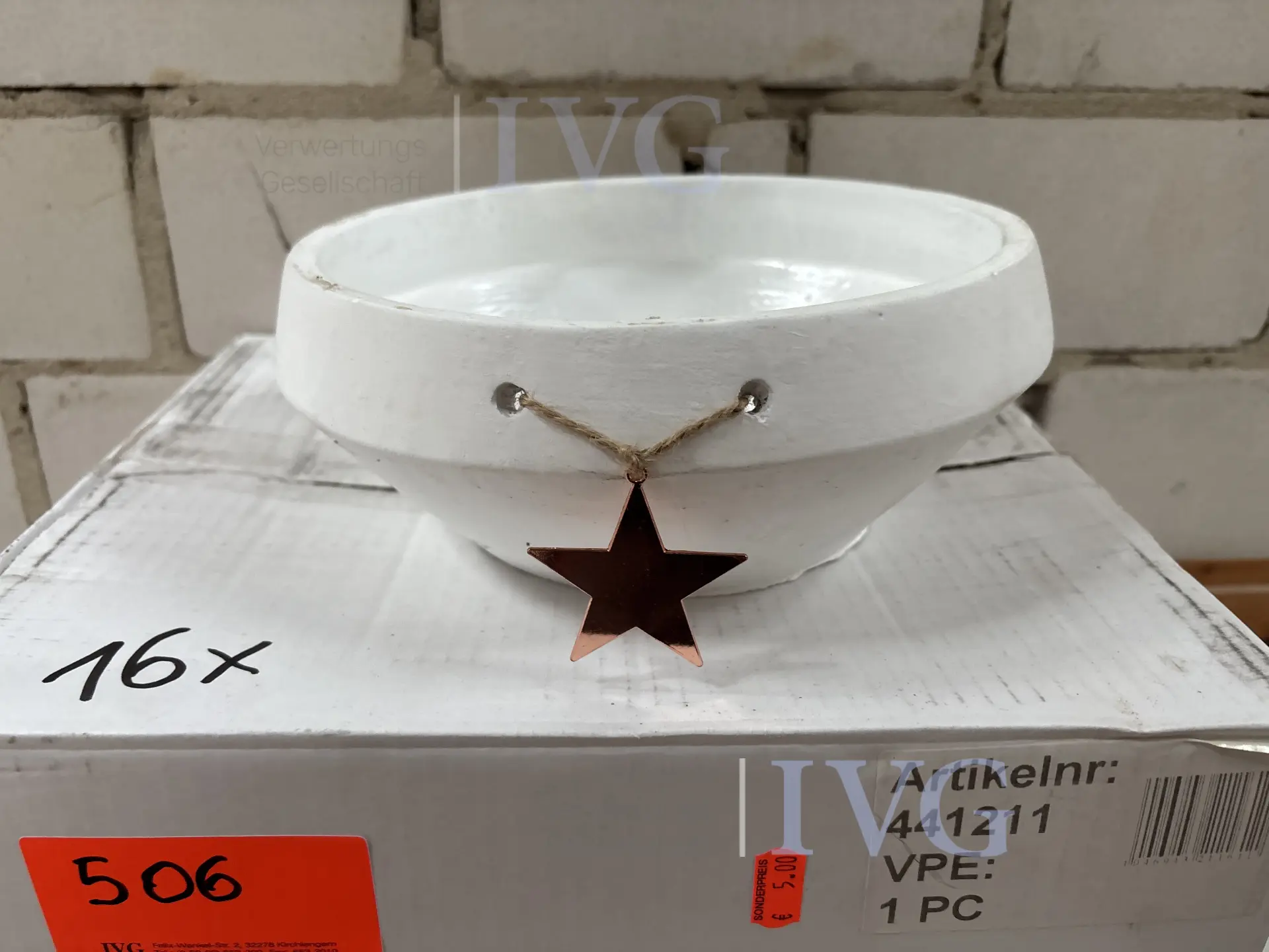 Categorie: Decoratieartikelen – foto 2 – kavel bij IVG, Bad Oeynhausen