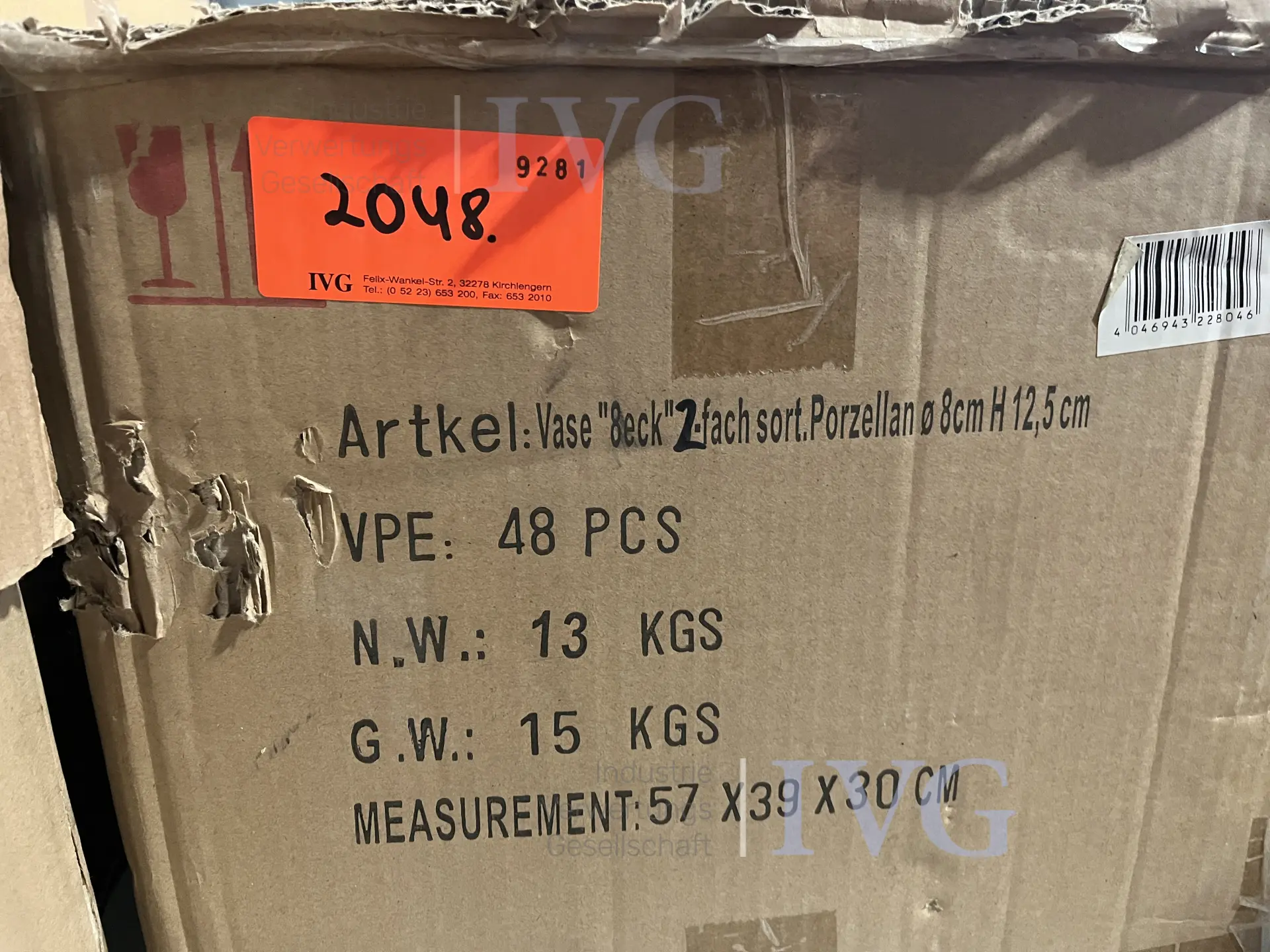Posten Porzellan Vasen – foto 3 – kavel bij IVG, Kirchlengern