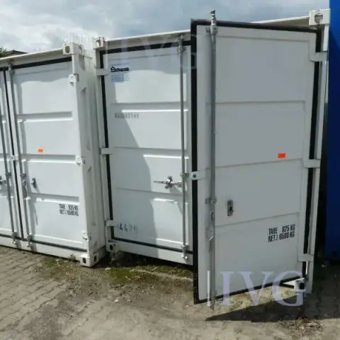 10' Materialcontainer (weiß)