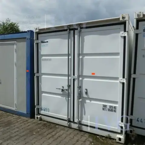 10' Materialcontainer (weiß)