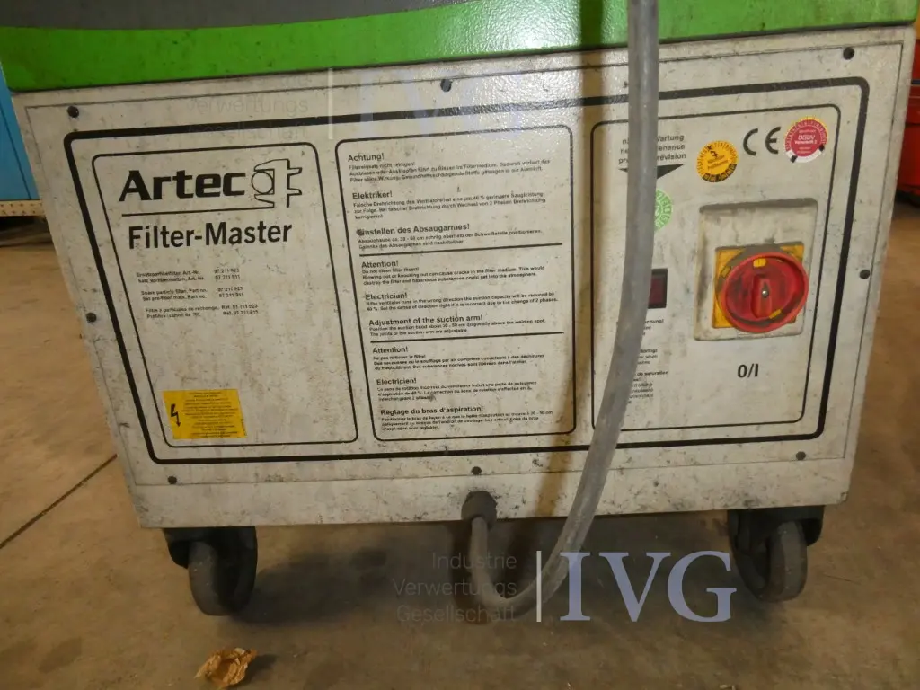 mobile Schweißrauchabsaugung ARTEC Filter-Master – foto 4 – kavel bij IVG, Velen