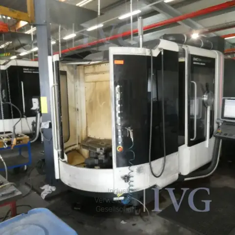 horizontales 4-Achs-CNC-Bearbeitungszentrum DECKEL MAHO DMC 65H Duoblock