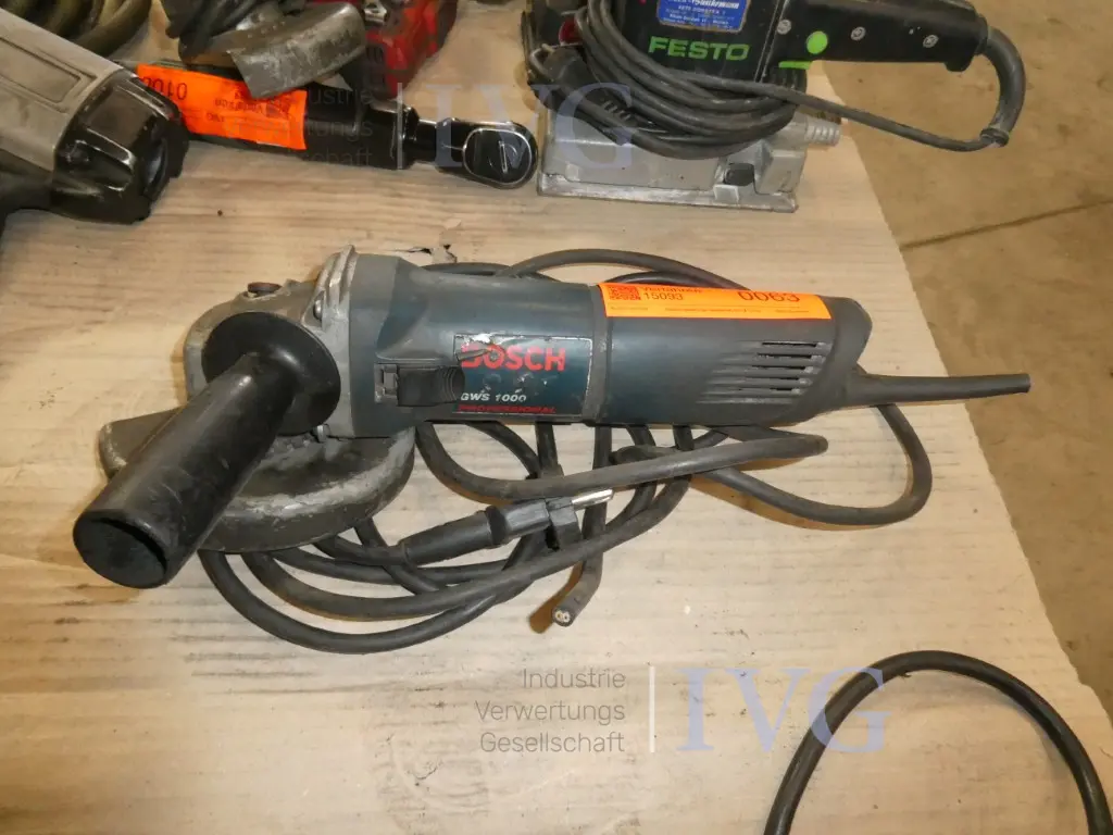 Winkelschleifer BOSCH GWS 1000 – kavel bij IVG, Velen