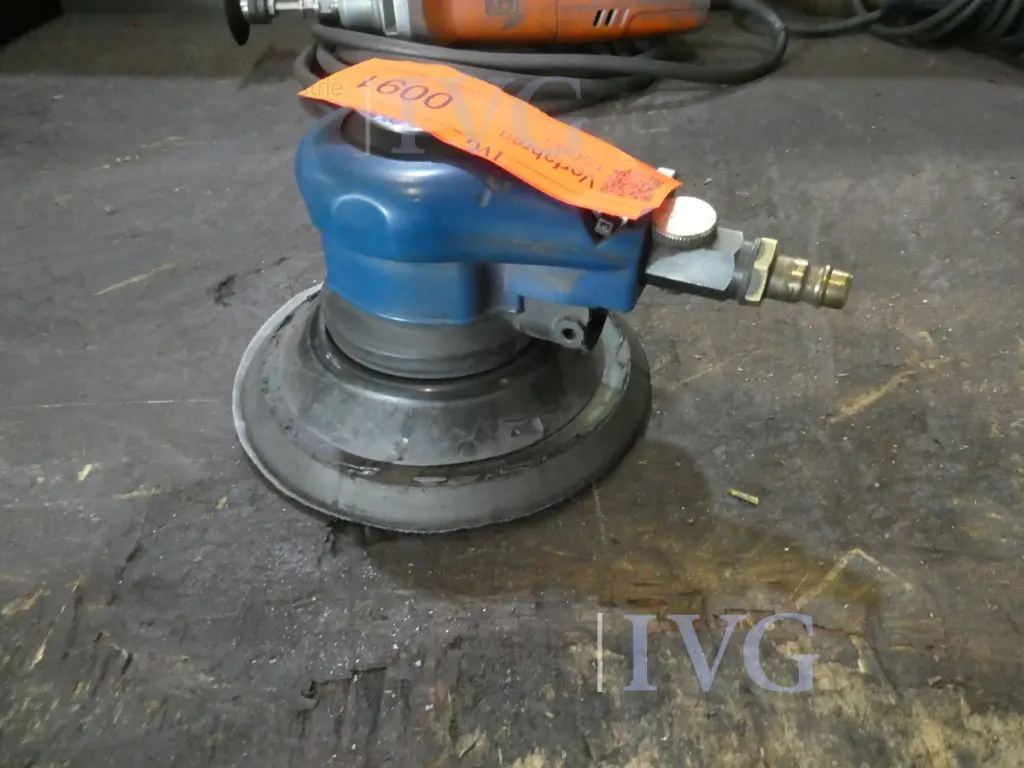 Druckluft-Exzenterschleifer (blau) – foto 2 – kavel bij IVG, Velen