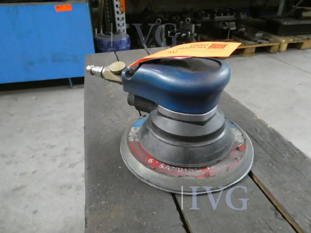 Druckluft-Exzenterschleifer (blau) – foto 2 – kavel bij IVG, Velen
