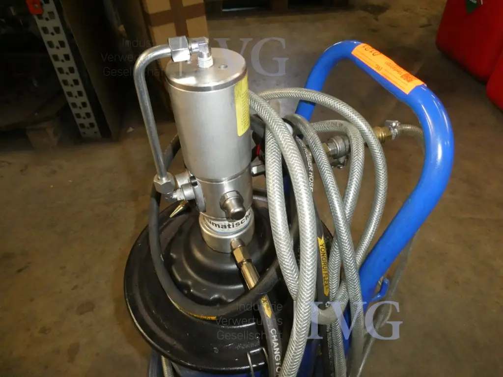 mobile pneumatische Fettpumpe HBM – foto 2 – kavel bij IVG, Velen