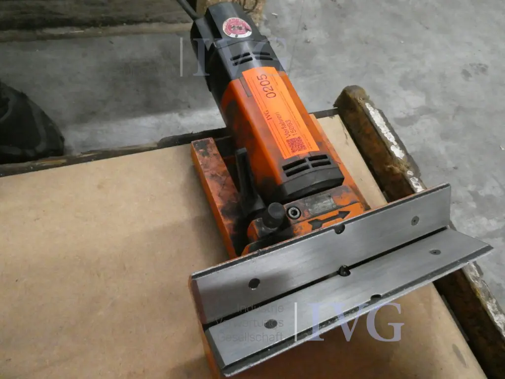 Kantenfräsmaschine (orange) – foto 2 – kavel bij IVG, Velen