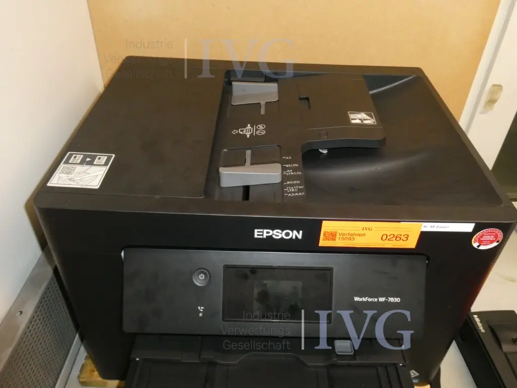 Multifunktionsgerät EPSON Workforce WF-7830 – foto 2 – kavel bij IVG, Velen