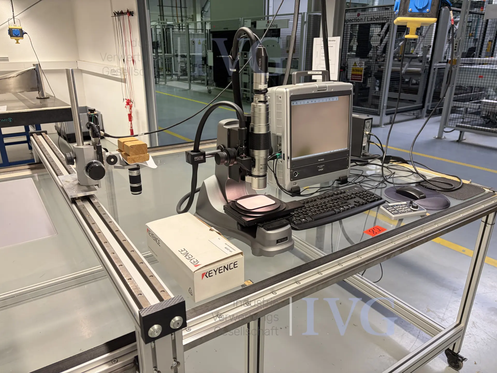 Digitale microscoop KEYENCE VH-S5 – foto 21 – kavel bij IVG, Luckenwalde