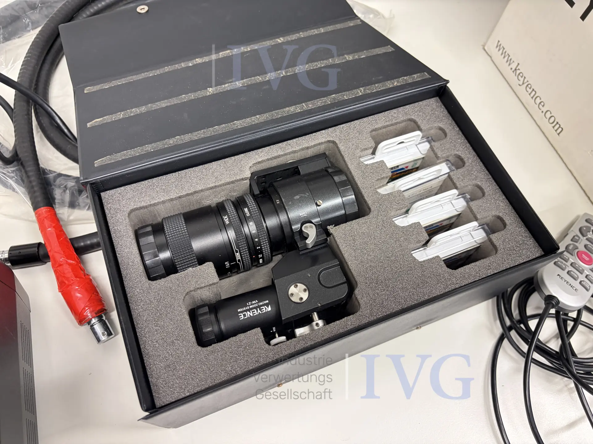 Digitale hogesnelheidsmicroscoop / camera KEYENCE VW-6000E / VW-Z1 – foto 4 – kavel bij IVG, Luckenwalde