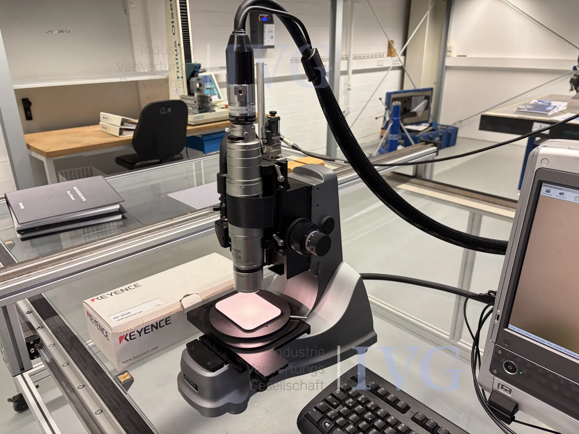 Digitale microscoop KEYENCE VH-S5 – foto 8 – kavel bij IVG, Luckenwalde
