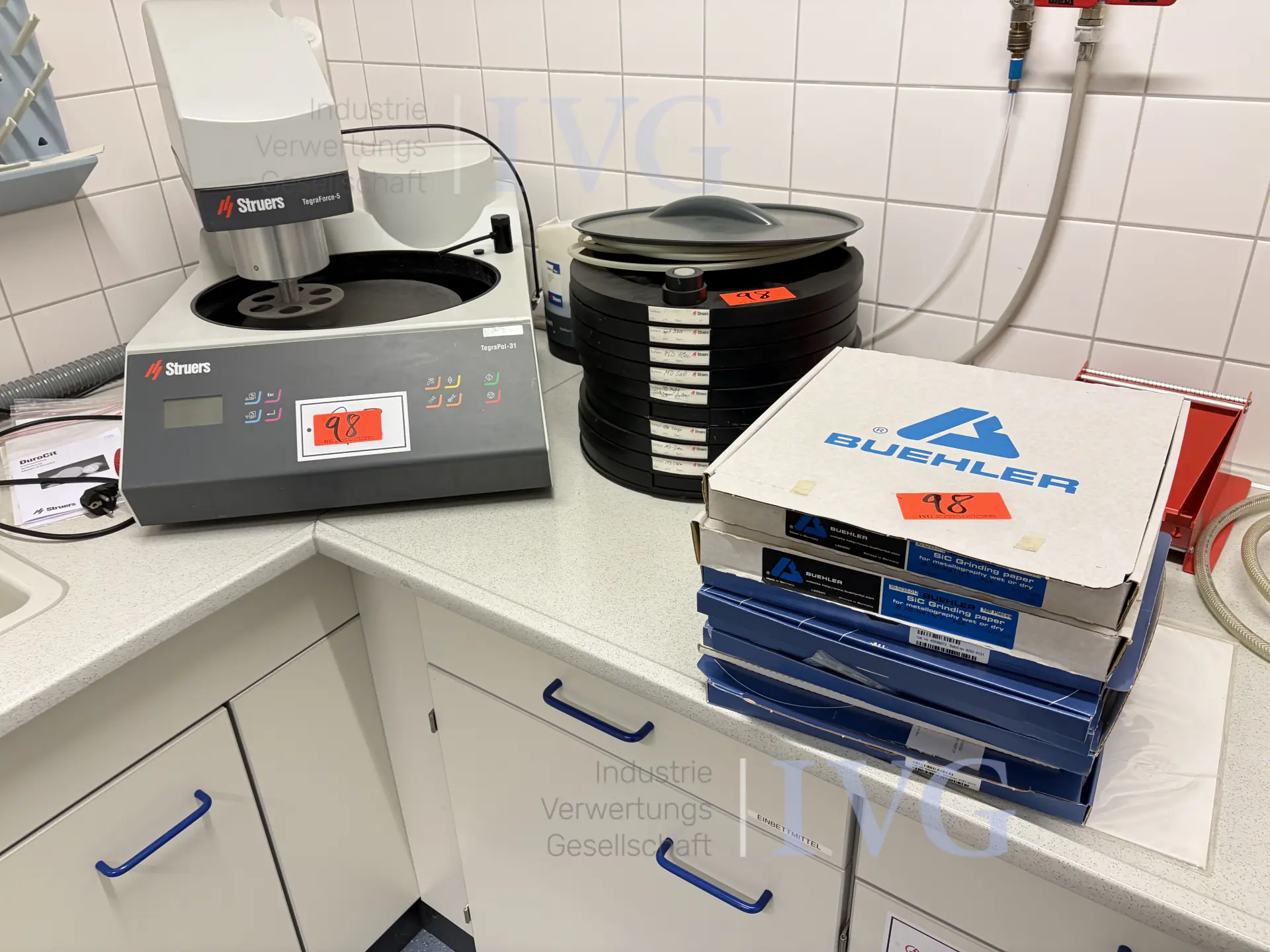 Polier- und Schleifmaschine STRUERS TegraPol-31 – foto 10 – kavel bij IVG, Luckenwalde