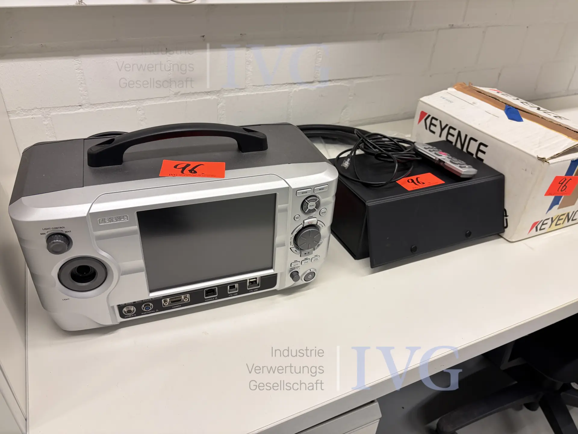 Digitale hogesnelheidsmicroscoop / camera KEYENCE VW-6000E / VW-Z1 – foto 12 – kavel bij IVG, Luckenwalde