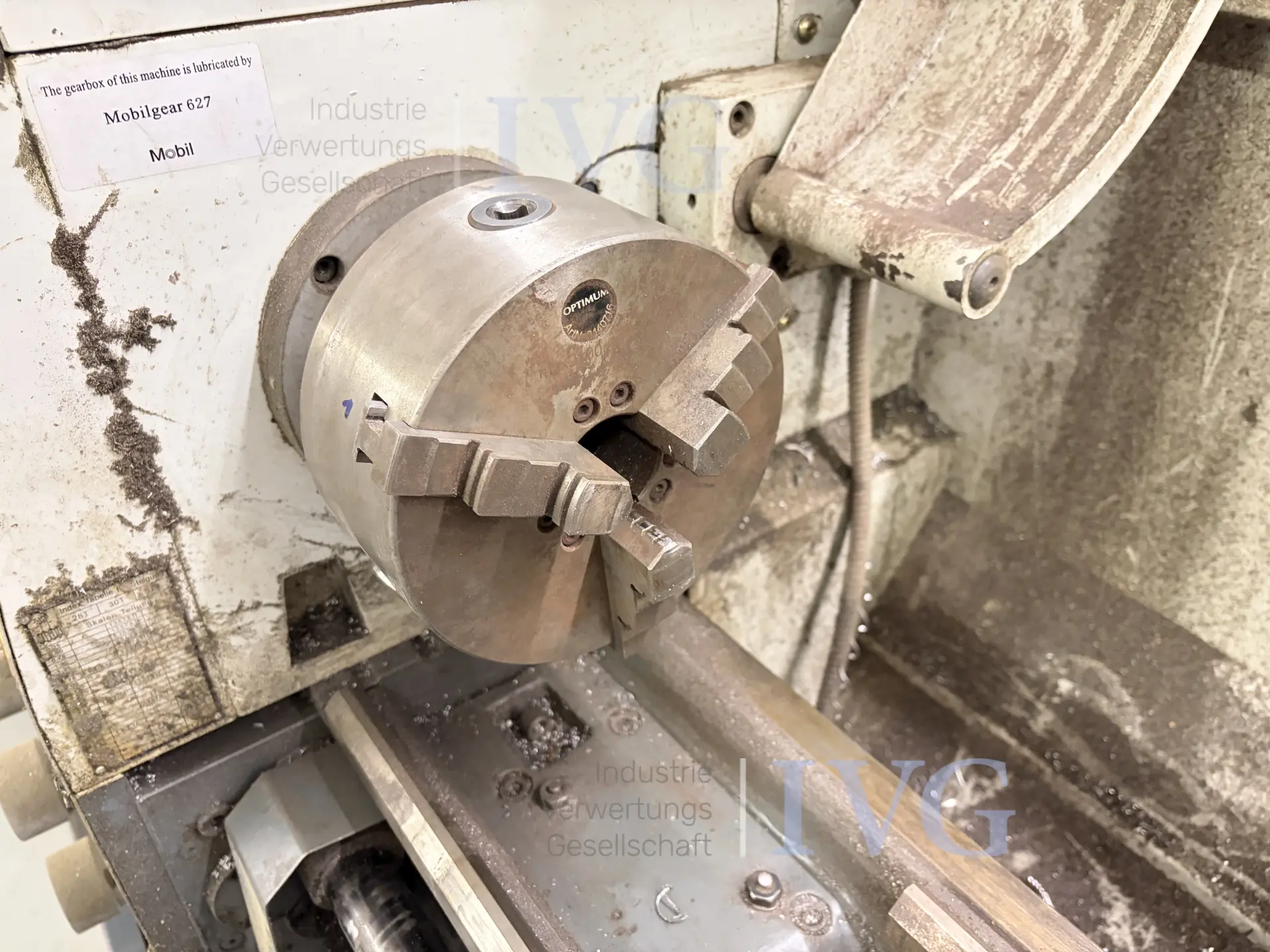 Drehmaschine OPTIMUM D 320 x 920 – foto 4 – kavel bij IVG, Luckenwalde