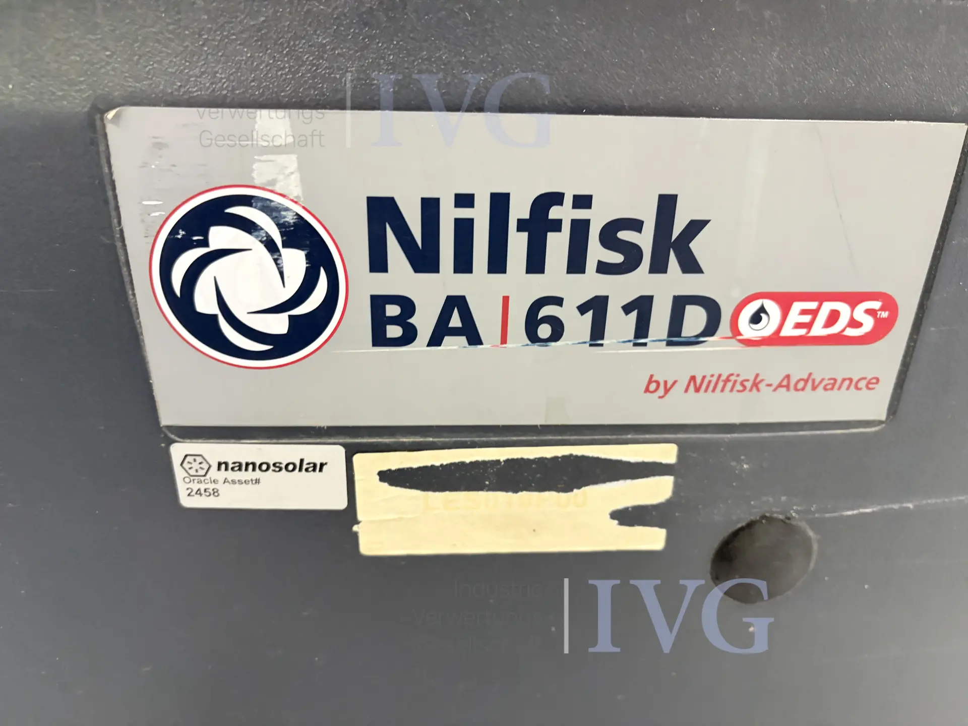 Bodenreiniger NILFISK BA 611 D – foto 5 – kavel bij IVG, Luckenwalde