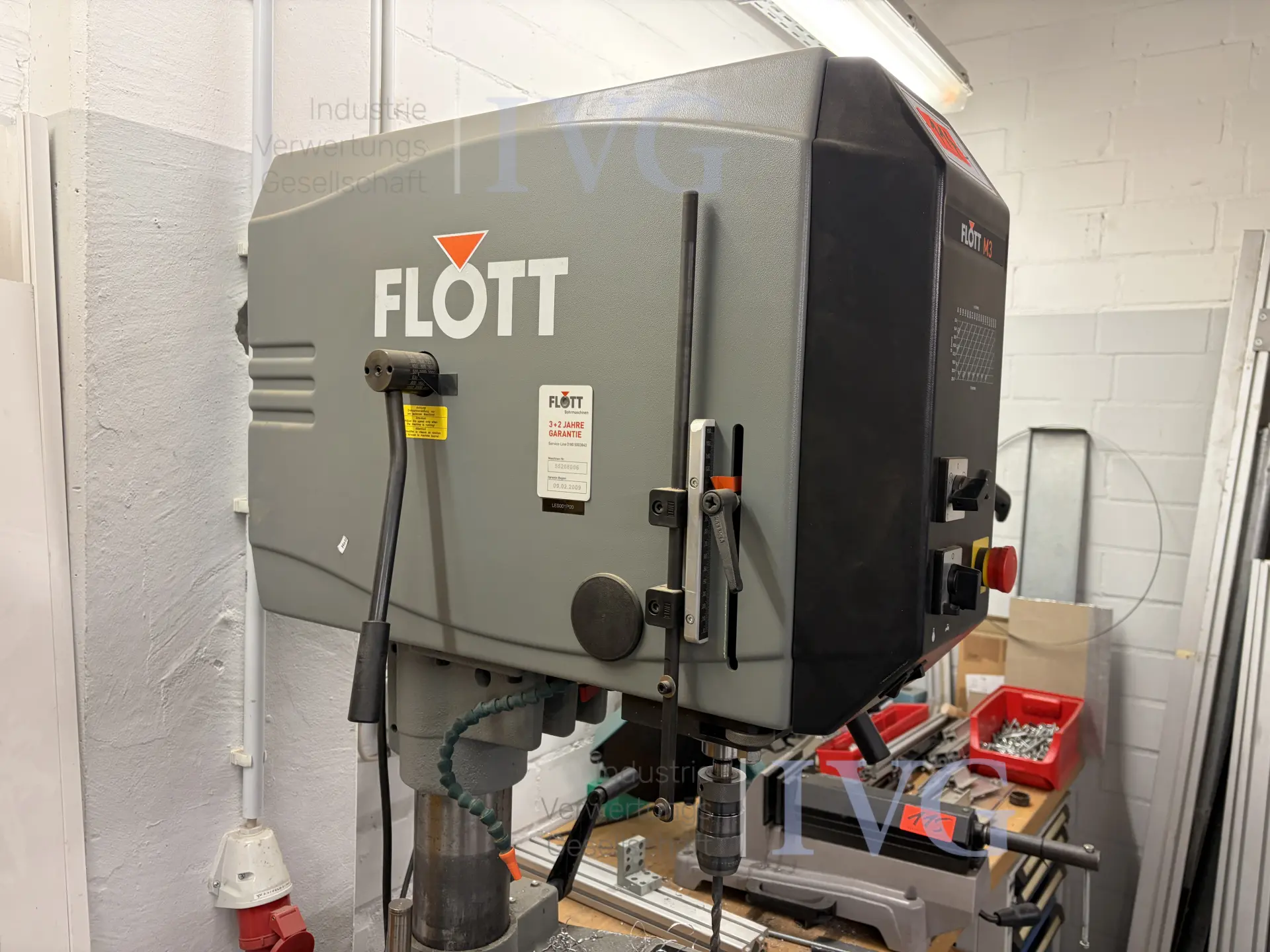 Kolomboormachine FLOTT M3 – foto 6 – kavel bij IVG, Luckenwalde