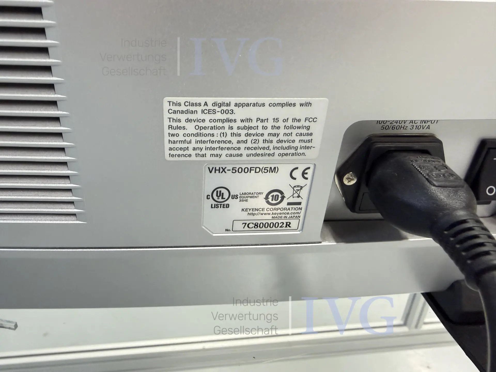 Digitale microscoop KEYENCE VH-S5 – foto 14 – kavel bij IVG, Luckenwalde