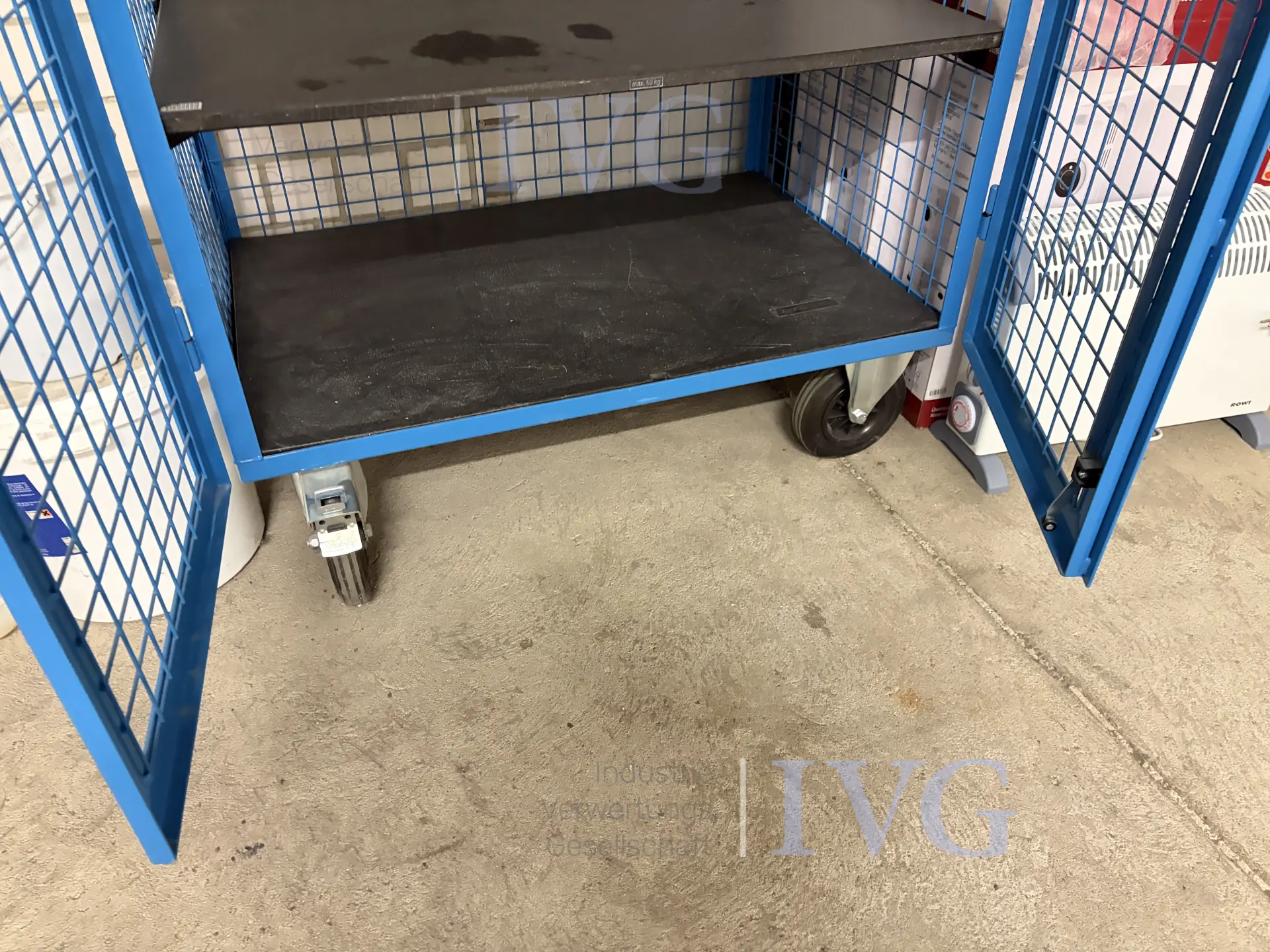 Regalwagen EUROKRAFT – foto 8 – kavel bij IVG, Luckenwalde