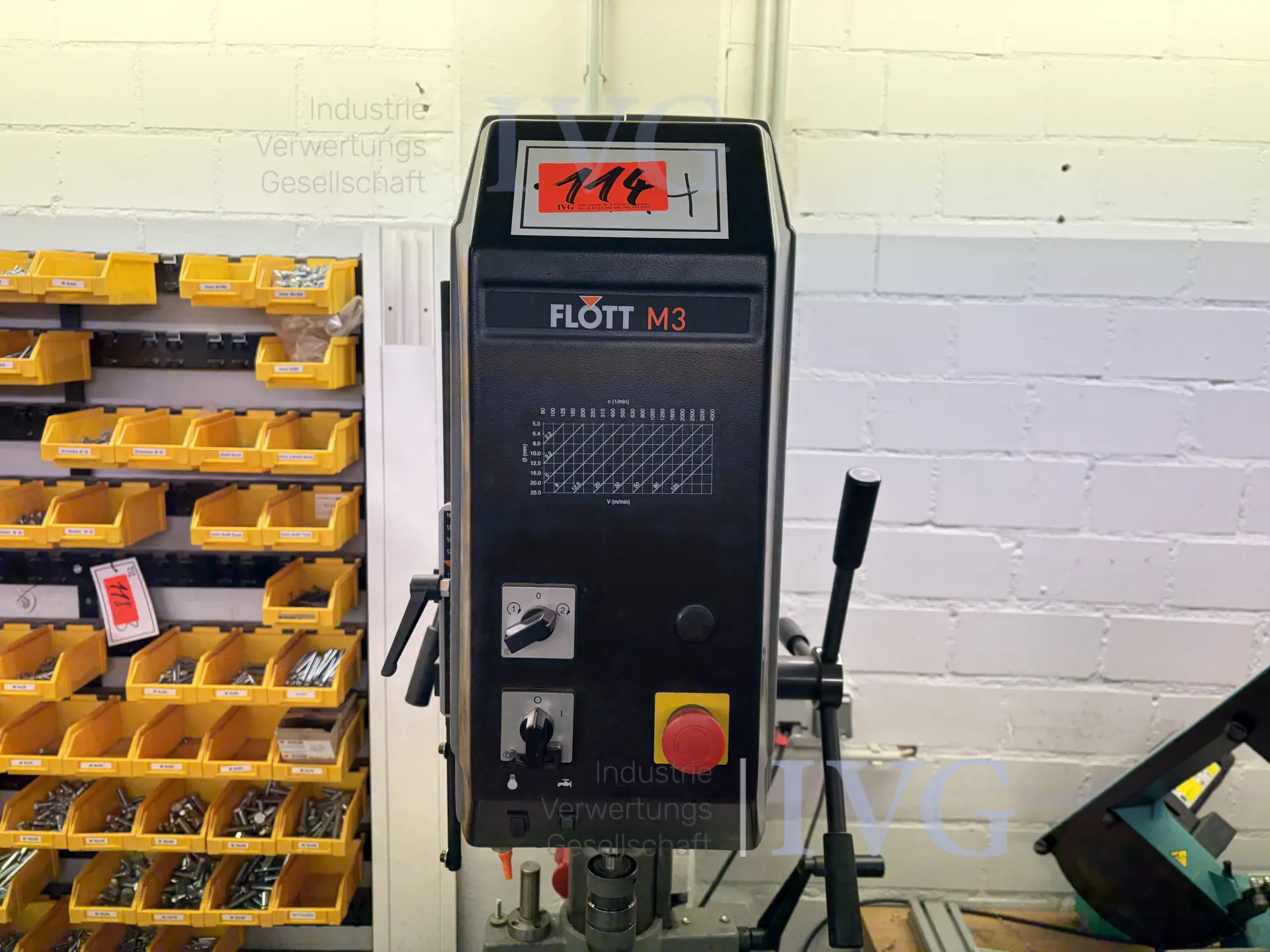 Kolomboormachine FLOTT M3 – foto 5 – kavel bij IVG, Luckenwalde