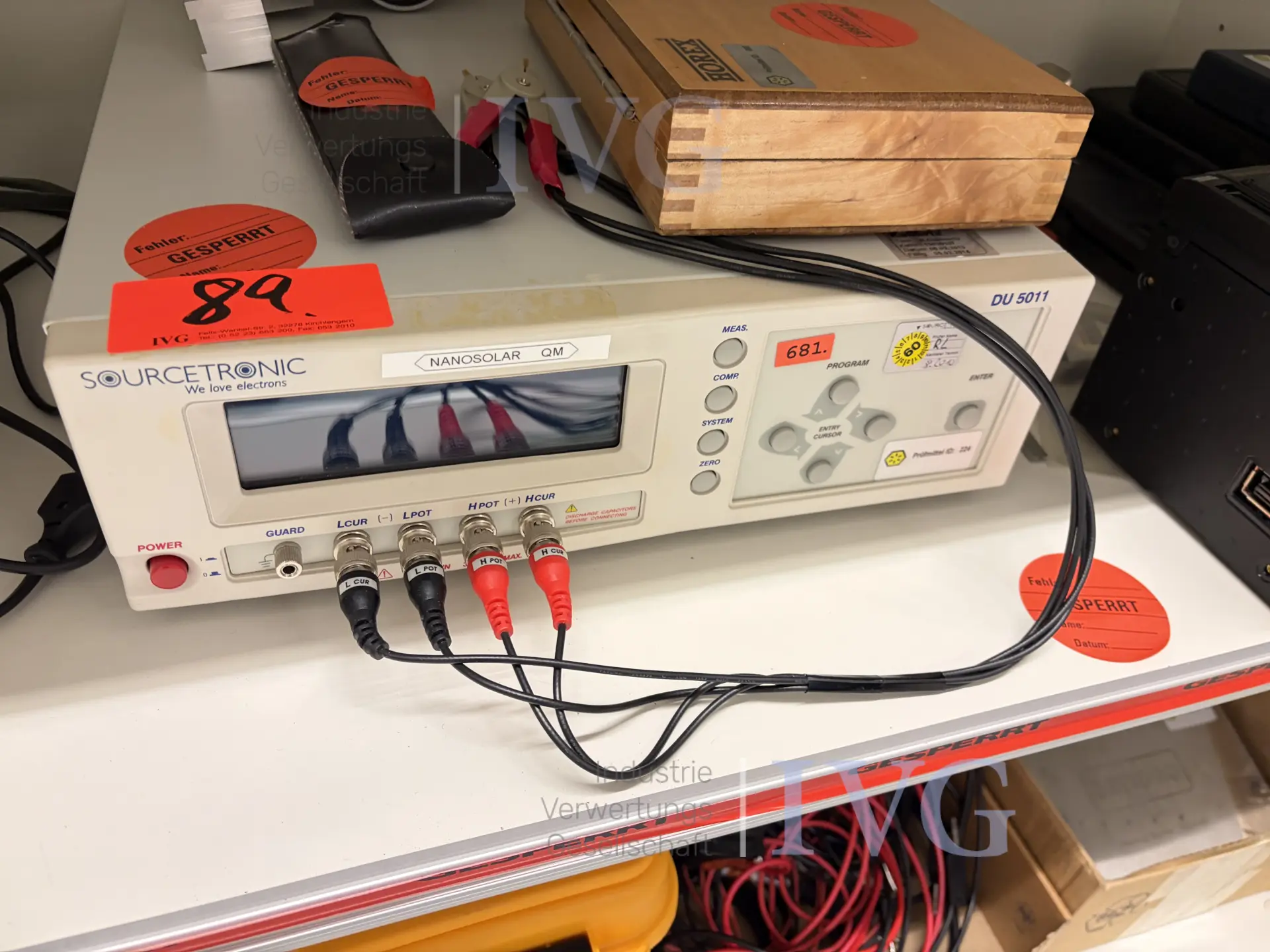 Posten Messgeräte FLUKE - KEITHLEY 1653B Multi Tester – foto 20 – kavel bij IVG, Luckenwalde