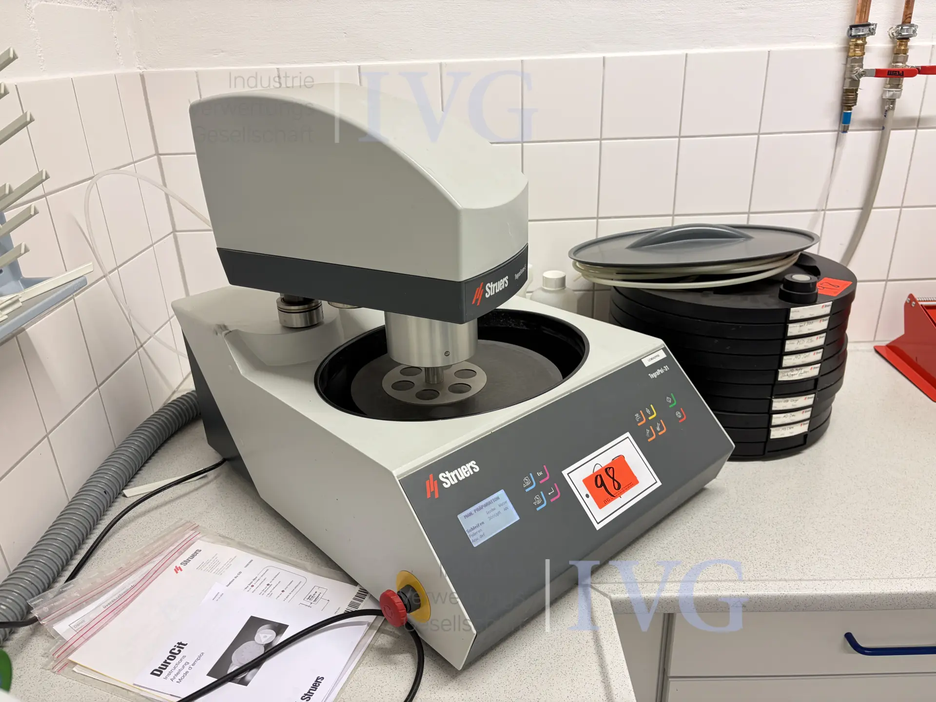 Polier- und Schleifmaschine STRUERS TegraPol-31 – foto 7 – kavel bij IVG, Luckenwalde