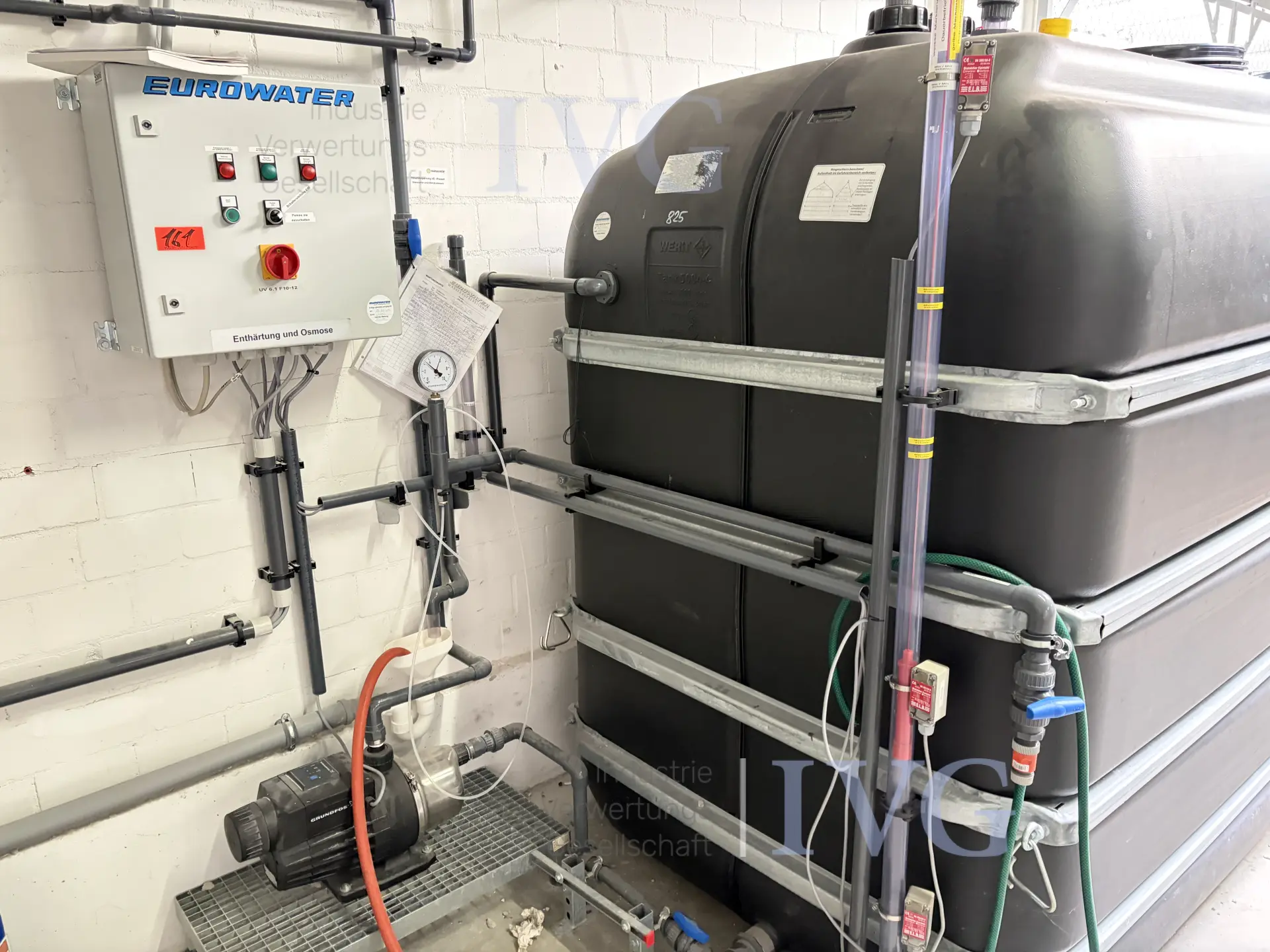 Deionisieranlage GRUNDFOS - EUROWATER RO B1-2 – foto 6 – kavel bij IVG, Luckenwalde